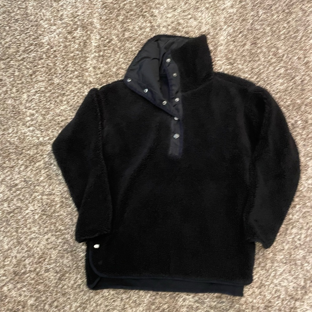 Chaps Black Quilted Jacket